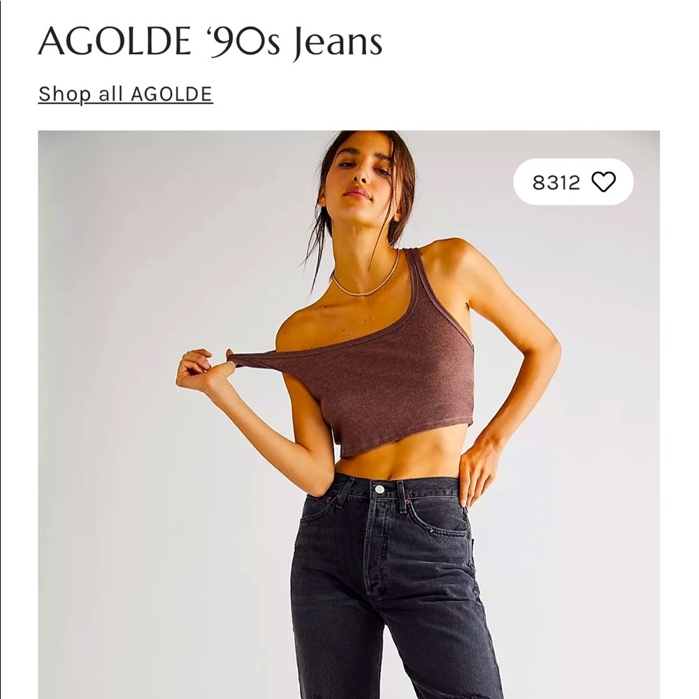 Agolde 90’s Loose Fit Jeans - NWT